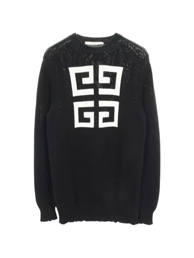 Pre-owned Givenchy 2010s Logo-detail Sweater In Black