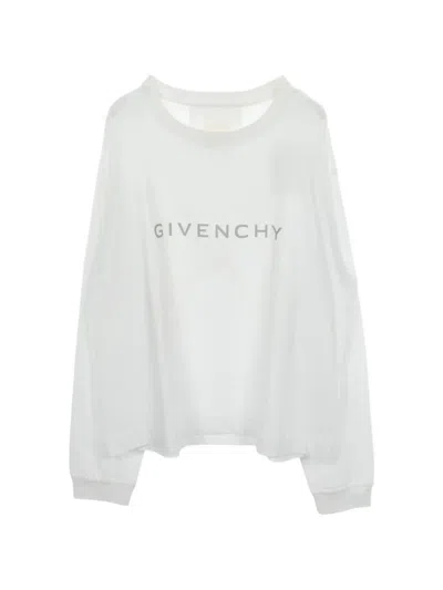 Pre-owned Givenchy 2010s Long-sleeved T-shirt In White
