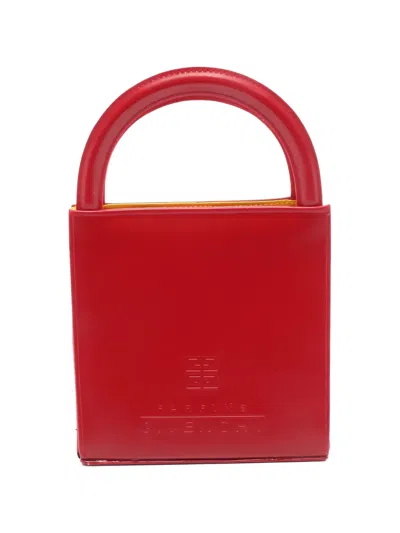 Pre-owned Givenchy 2010s Panelled Tote Bag In Red