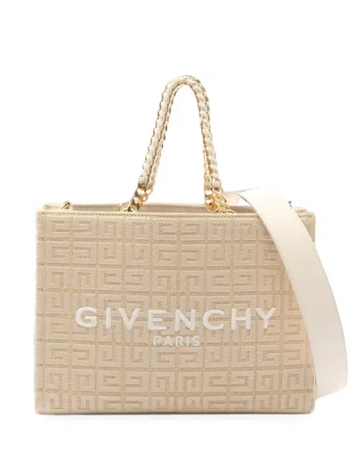 Pre-owned Givenchy 2010s Small G-tote Bag In Neutrals