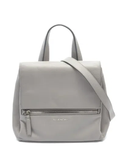 Pre-owned Givenchy 2010s Small Pandora Pure Two-way Bag In Grey