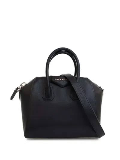 Pre-owned Givenchy 2011-2024 Mini Sugar Goatskin Antigona Satchel