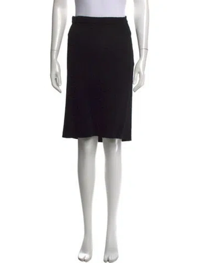 Pre-owned Givenchy 2011 Knee-length Skirt In Black