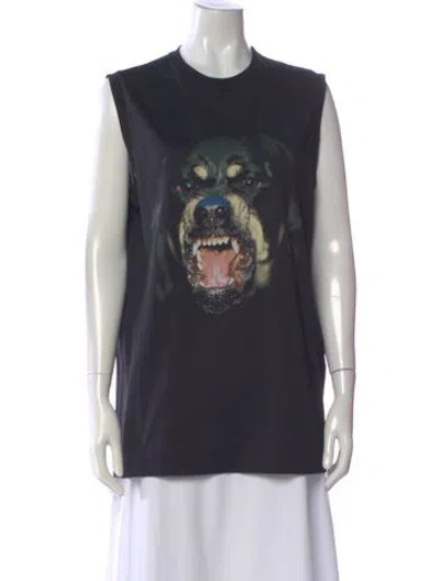 Pre-owned Givenchy 2012 Rottweiler T-shirt In Blue