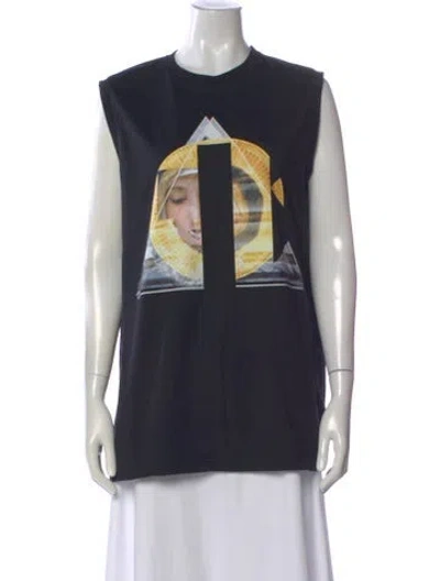 Pre-owned Givenchy 2013 Graphic Print T-shirt In Black