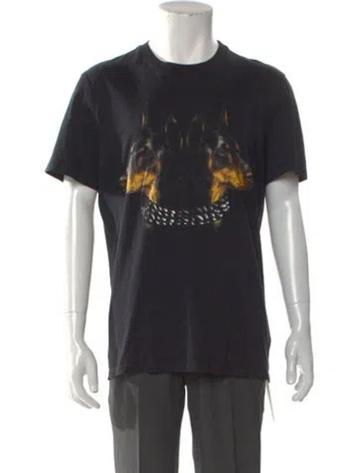 Pre-owned Givenchy 2013 Graphic Print T-shirt In Black