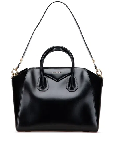 Pre-owned Givenchy 2013 Medium Calfskin Antigona Satchel In Black