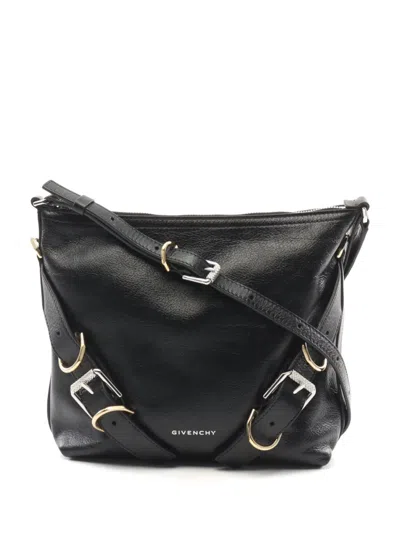 Pre-owned Givenchy 2020s Voyou Shoulder Bag In 黑色