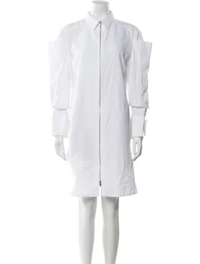 Pre-owned Givenchy 2021 Knee-length Dress In White