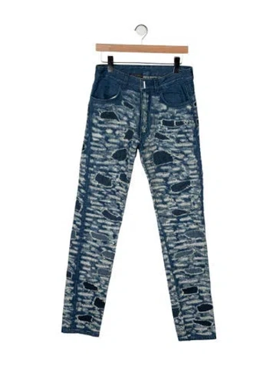 Pre-owned Givenchy 2022 Slim Fit Jeans In Blue