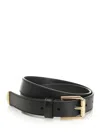 Givenchy 25mm Voyou Metal Tip Belt Commercial Belts Black