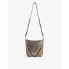 Givenchy Voyou Small Leather Crossbody Bag In 288-beige/brown