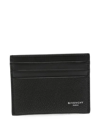 Givenchy 2x3 Cc Card Holder In Nero