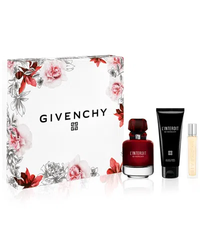 Givenchy 3-pc. L'interdit Eau De Parfum Rouge Gift Set In No Color