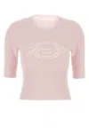 Givenchy Ribbed Crewneck Knitwear Half-length Sleeves