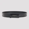 Givenchy 35 Mm Label Belt With Multiple Holes In Black