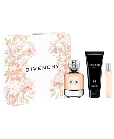 Givenchy 3-pc. L'interdit Eau De Parfum Gift Set In Transparent