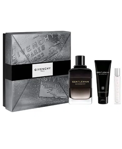 Givenchy 3-piece Gentleman Boisee Eau De Parfum Gift Set In Transparent