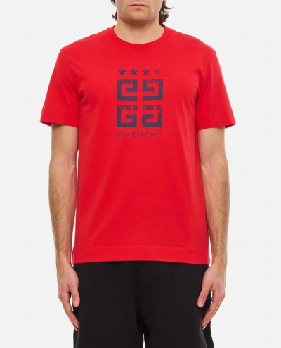 Givenchy 4 G T-shirt In Red