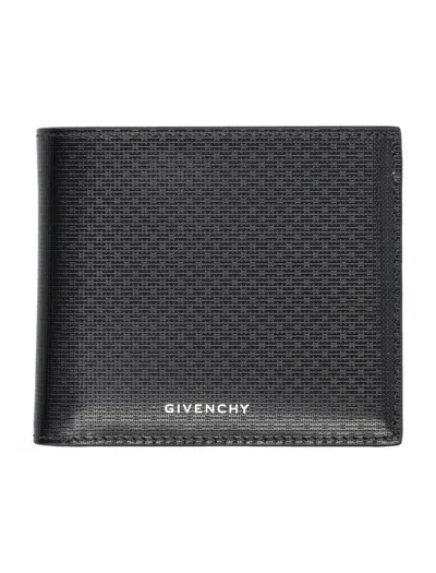 Givenchy 4cc Billfold Coin Wallet In Black