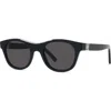 Givenchy 4g 50mm Geometric Sunglasses In Black