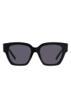 GIVENCHY GIVENCHY 4G 53MM SQUARE SUNGLASSES