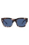 GIVENCHY 4G 54MM SQUARE SUNGLASSES