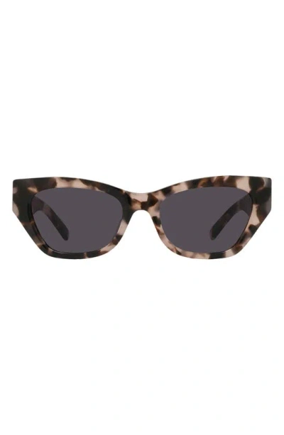 Givenchy 4g 55mm Cat Eye Sunglasses In Brown