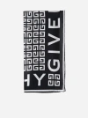 GIVENCHY 4G AND LOGO SILK SCARF
