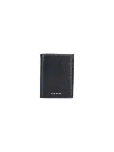 Givenchy '4g' Bifold Card Holder In Black  