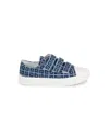 Givenchy 4g-print Denim Sneakers In Blue
