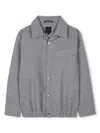 Givenchy Kids Shirt In Grey