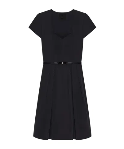 GIVENCHY GIVENCHY 4G BOW SHORT-SLEEVED MINI DRESS