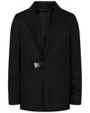 Givenchy 4g Buckle Slim Fit Unconstructed Jacket