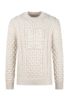 GIVENCHY 4G CABLE-KNIT SWEATER