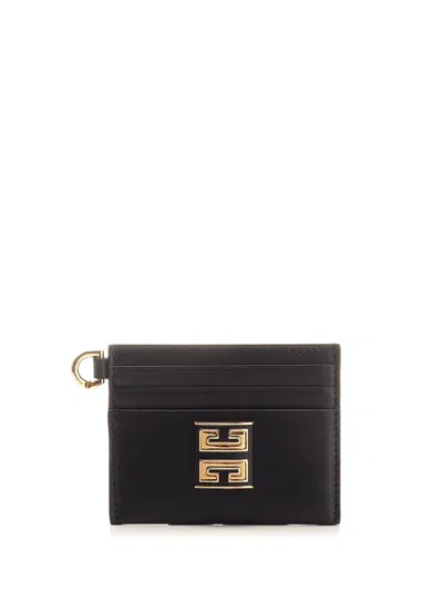 Givenchy 4g Card Case In Nero