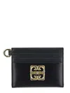 Givenchy 4g Card Holder In Box Leather In Black