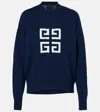 Givenchy 4g Sweater In Cashmere In Multicoloured