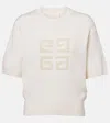 Givenchy 4g Sweater In Cashmere In White/beige