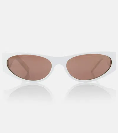 Givenchy 4g Cat-eye Sunglasses In White