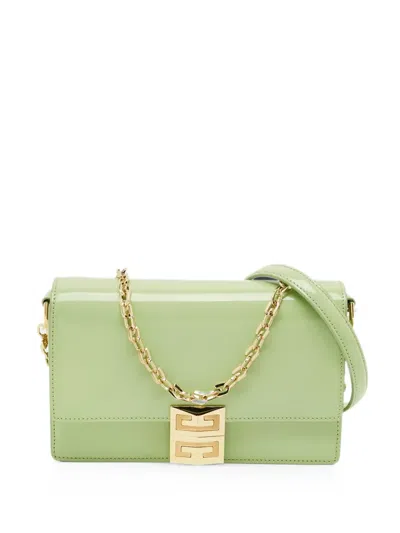 Pre-owned Givenchy 4g Chain Shoulder Bag In Green