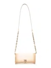 Givenchy 4g Logo-plaque Chained Wallet In Beige