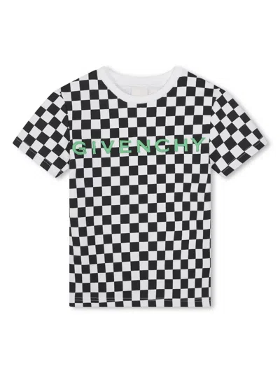 GIVENCHY 4G CHECK-PATTERN T-SHIRT
