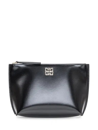 Givenchy 4g Clutch Bag In Black