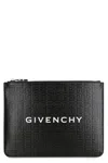 GIVENCHY 4G COATED CANVAS FLAT POUCH