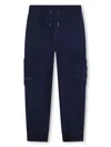 Givenchy 4g Cotton-blend Trousers In Blue
