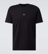 Givenchy Men Embroidered Logo T-shirt In Black