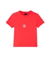 Givenchy 4g-print T-shirt In Red