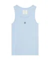 Givenchy 4g Cotton Top In Blue