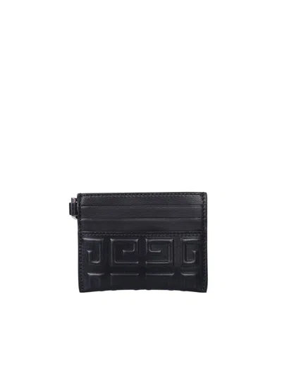 Givenchy 4g Credit Card Holder In Black